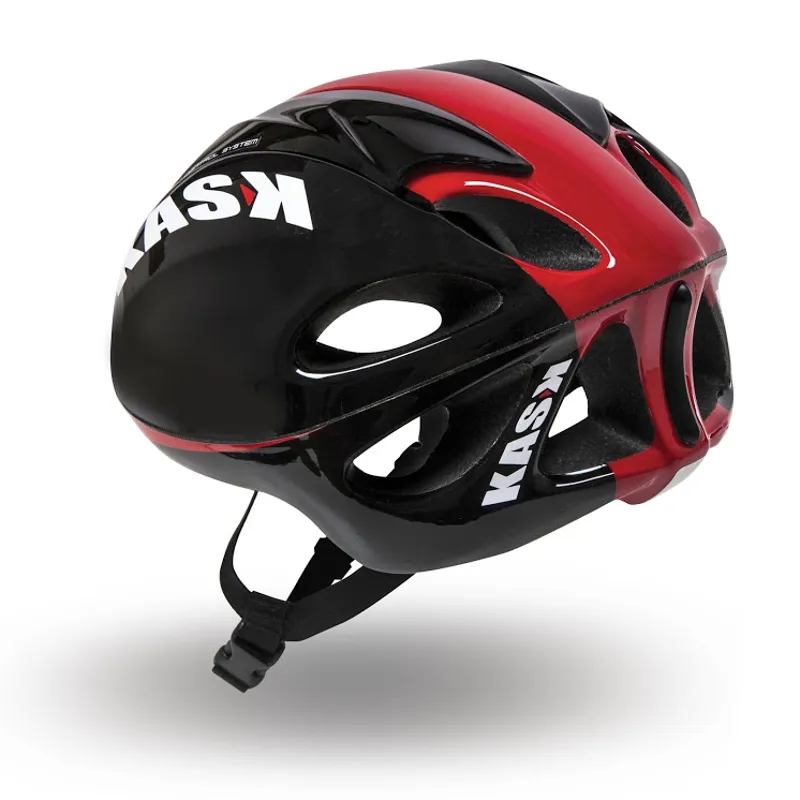 Kask Infinity Aero Road Cycling Helmet : Black / Red-2